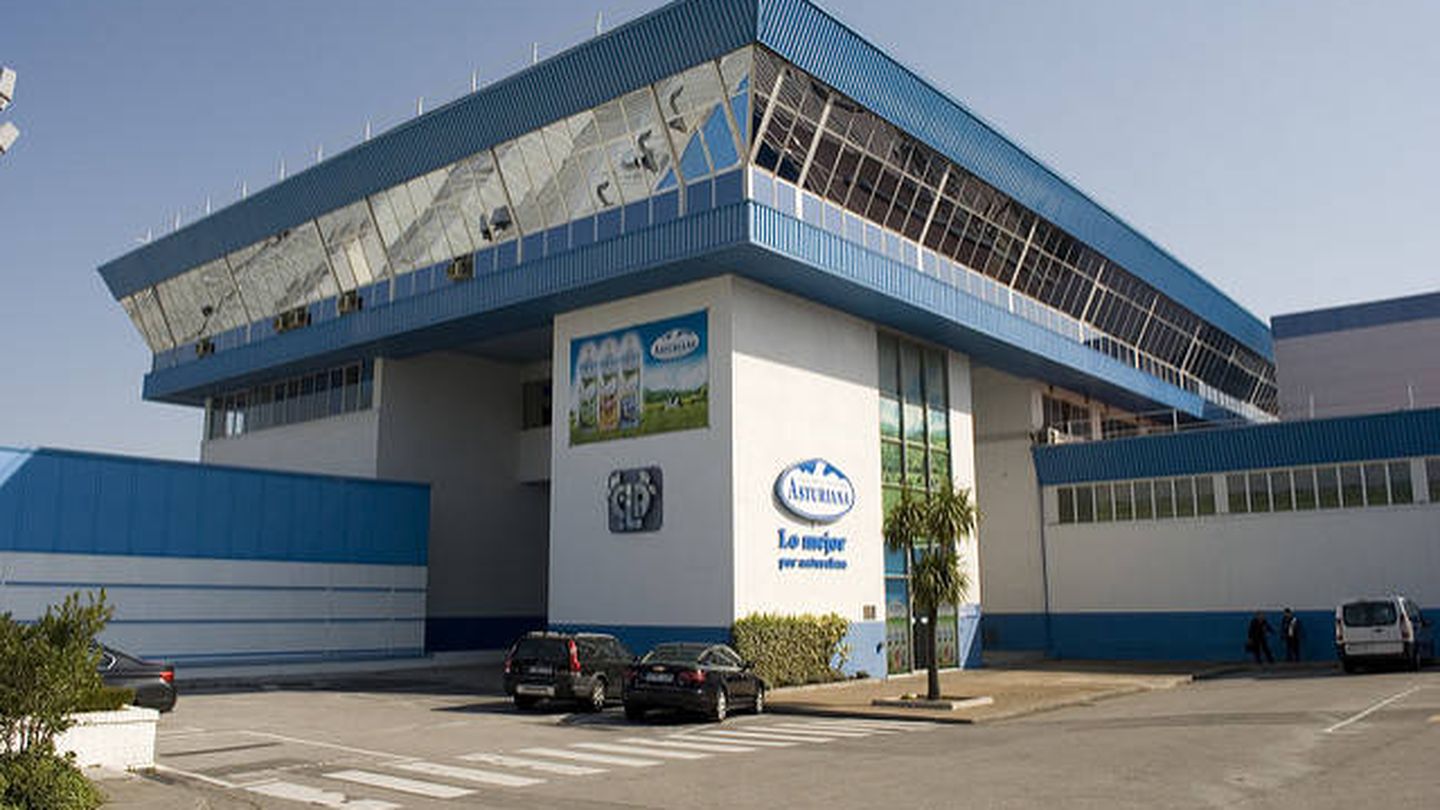 Una de las fábricas de Central Lechera Asturiana, propiedad de Capsa Food. 