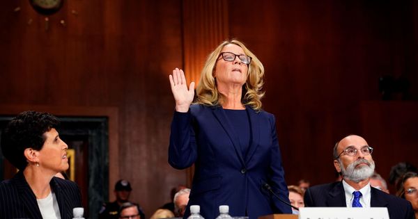 Foto: Christine Blasey Ford, una de las presuntas víctimas de abusos por parte del juez nominado al Tribunal Supremo Brett Kavanaugh. (EFE)
