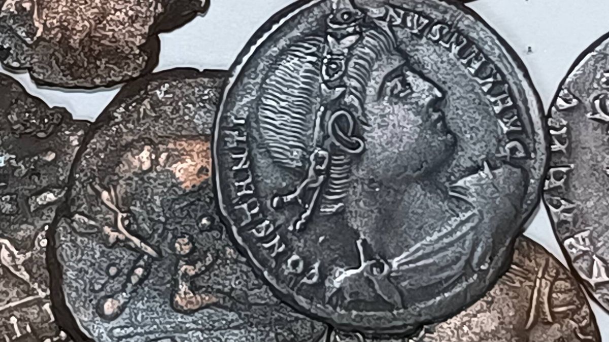 Encuentran un tesoro de 40.000 monedas de hace más de 1.500 años en la costa de Cerdeña