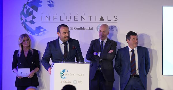 Foto: Premio Marca España a Meliá Hotels International, recogido por su CEO, Gabriel Escarrer