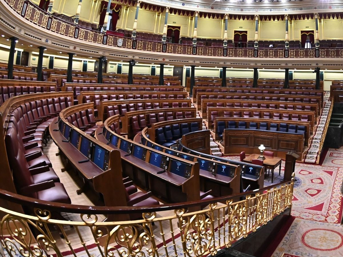 Foto: Vista general del Congreso de los Diputados. (EFE/Fernando Villar)