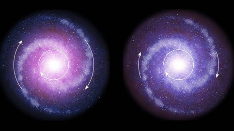 Las galaxias actuales tienen más materia oscura (y por eso giran más rápido)