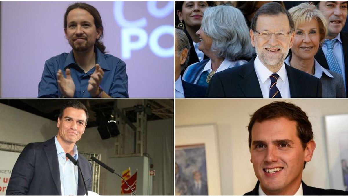 Mariano Rajoy, Pedro Sánchez, Rivera o Pablo Iglesias. ¿Qué candidato a la Moncloa eres?