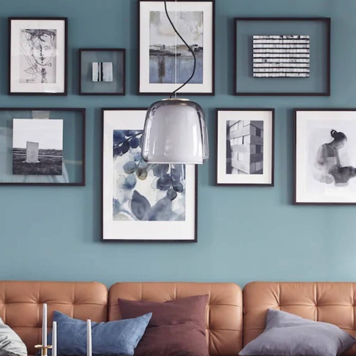 Decoración de paredes con IKEA: 10 propuestas de cuadros y láminas para  vestir y embellecer las paredes vacías de tu casa