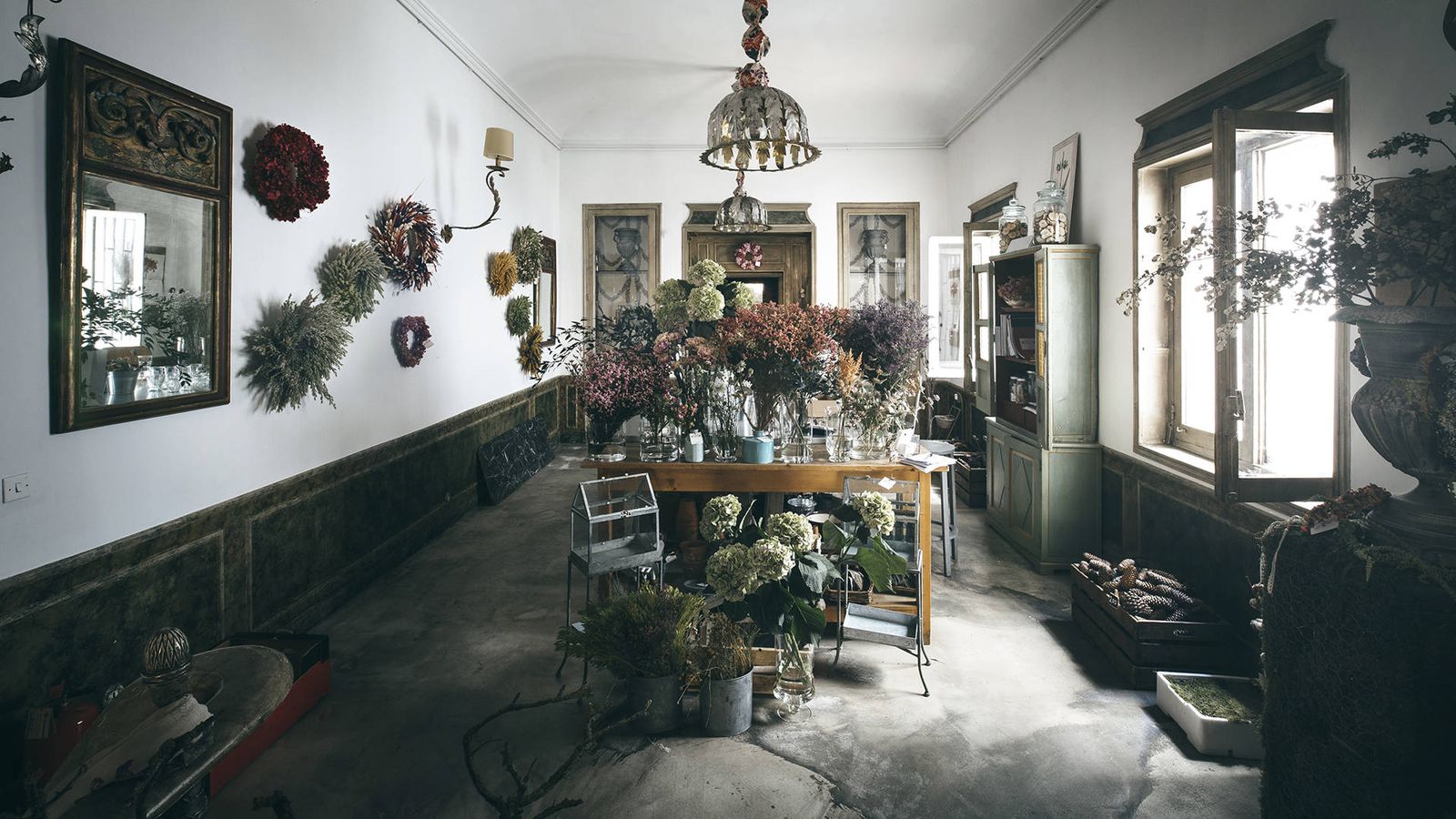 Foto: Imagen del interior de la floristería Brumalis (Foto: Pablo Gómez-Ogando)