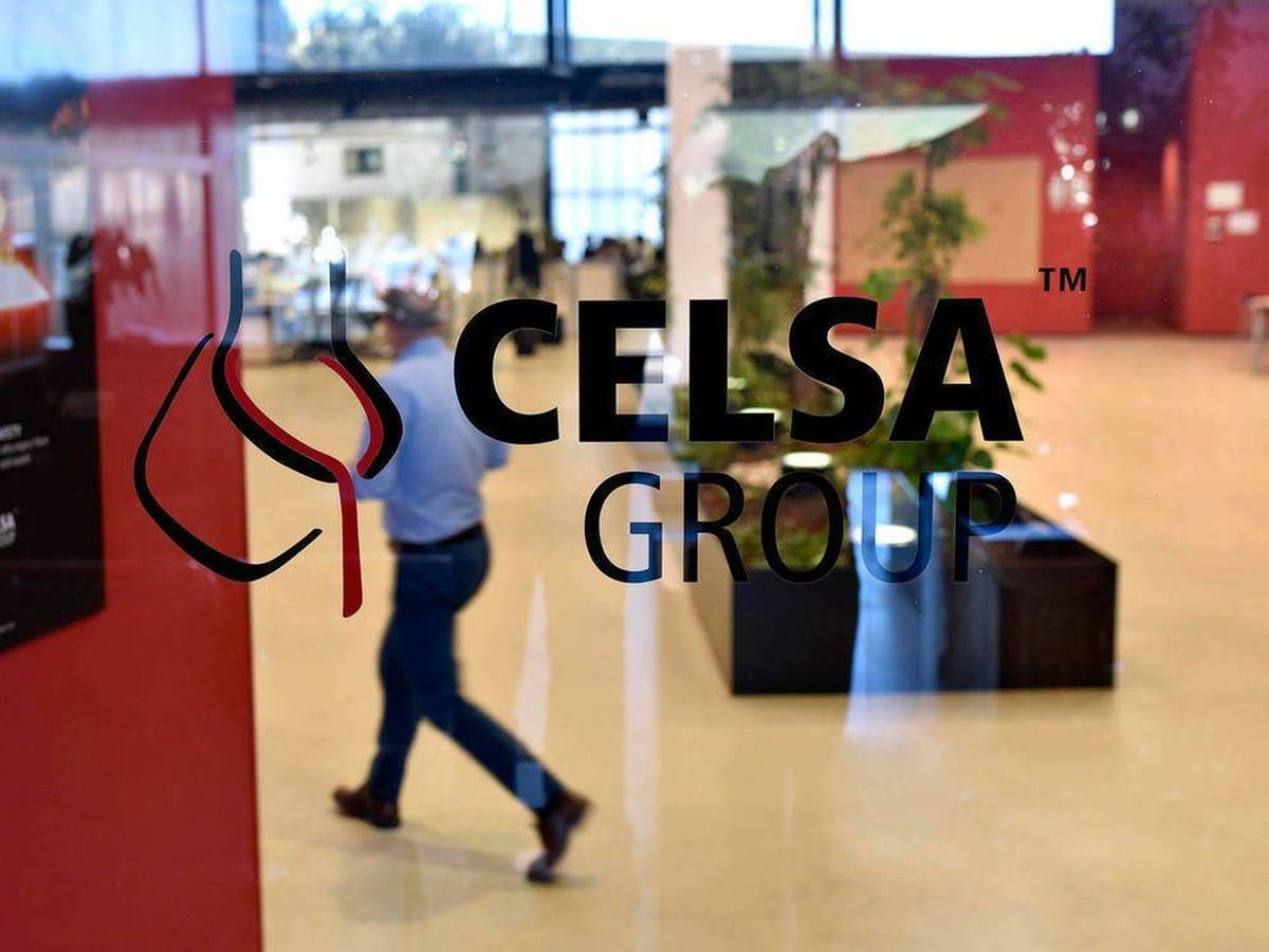 Foto: El logo de Celsa Group en una de sus oficinas. (Celsa Group)