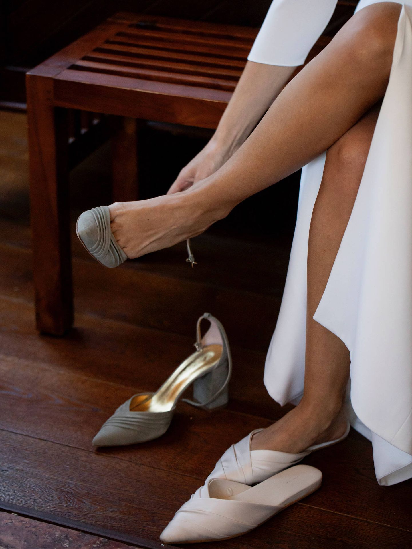 Los zapatos de novia de Miriam. (Click 10)