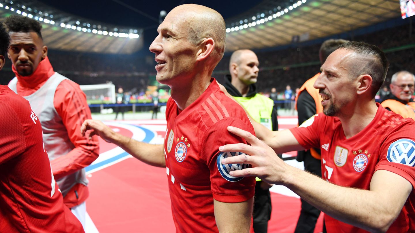 Arjen Robben y Franck Ribéry formaron una dupla temible en Europa. (Reuters) 