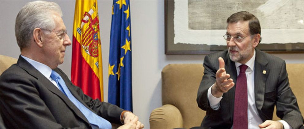 Foto: La dimisión de Monti puede beneficiar a España si Rajoy juega bien sus cartas