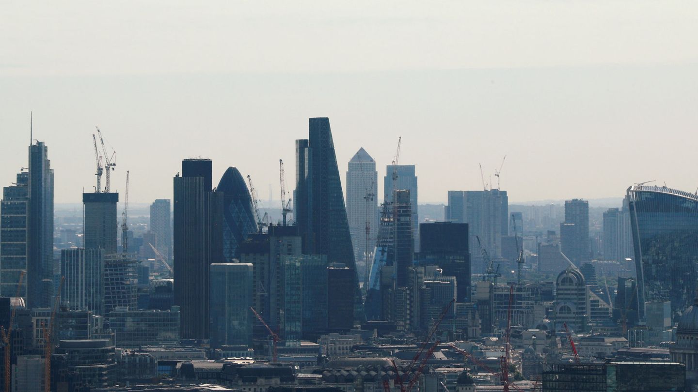 Vista de la City de Londres. (Reuters)
