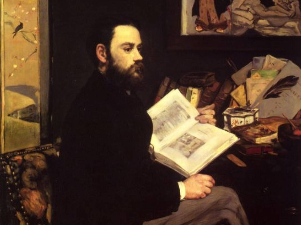 Foto: Retrato de Zola (Édouard Manet, 1868)