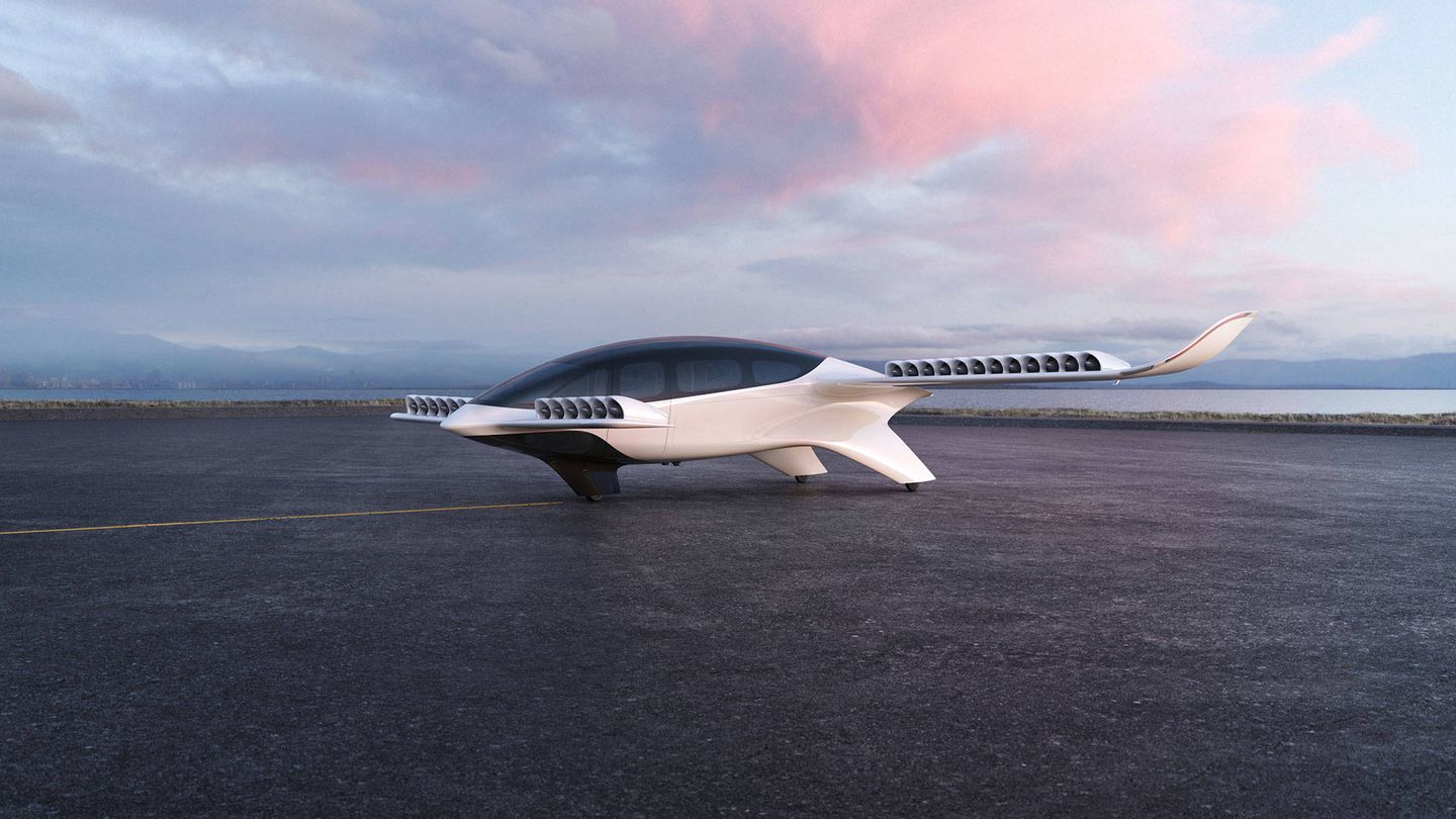 El nuevo 'jet' eléctrico de Lilium con capacidad para un piloto y siete pasajeros. (Lilium)