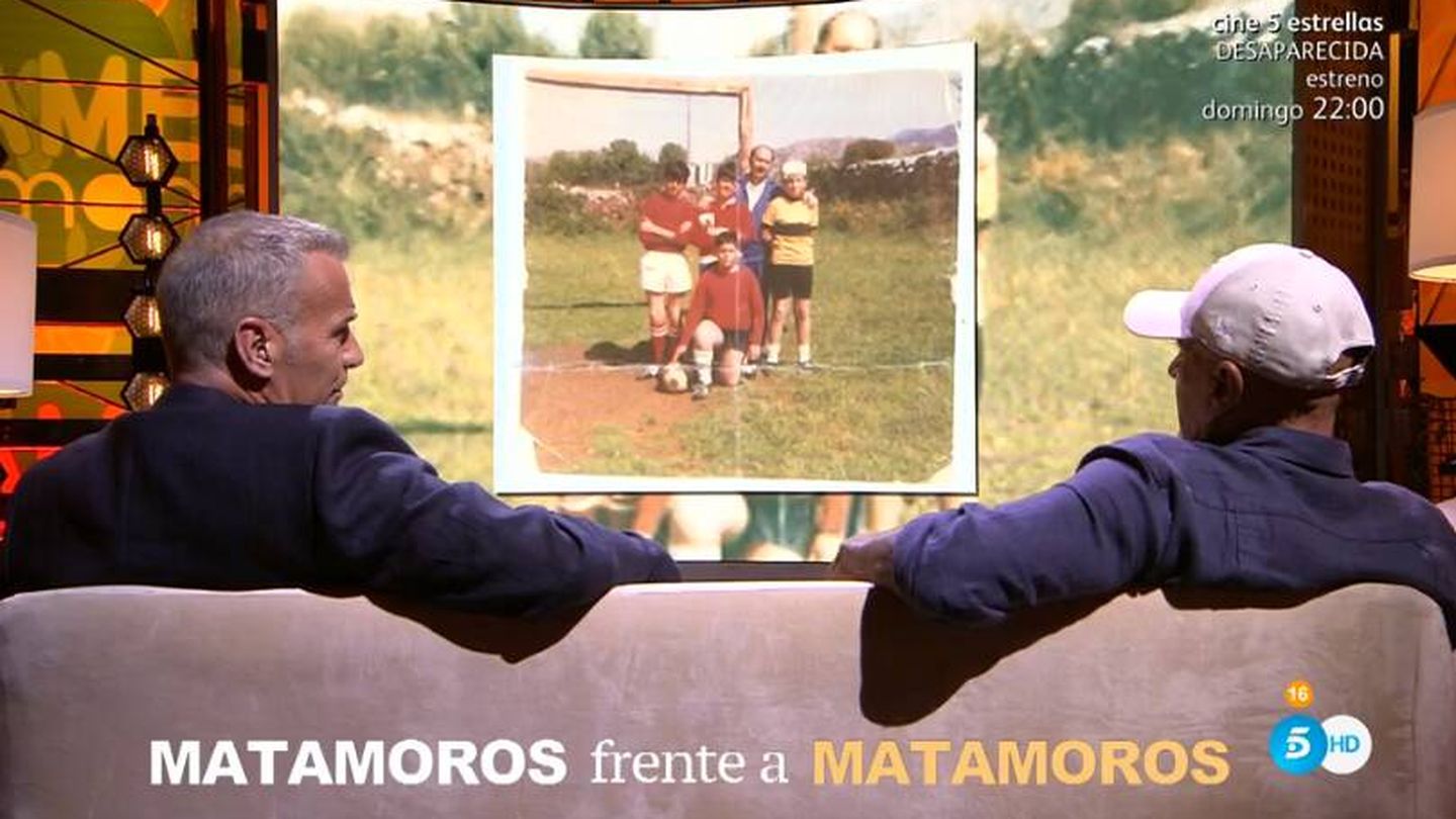 Kiko Matamoros junto a Carlos Lozano. (Mediaset)