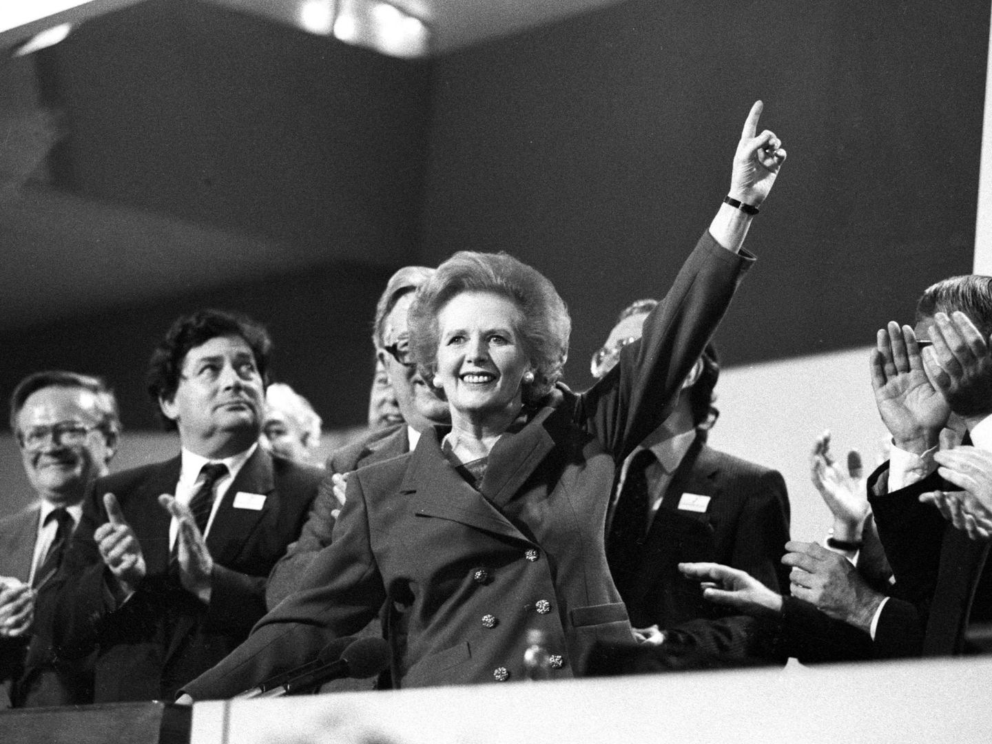 Margaret Thatcher en 1989. (Reuters)
