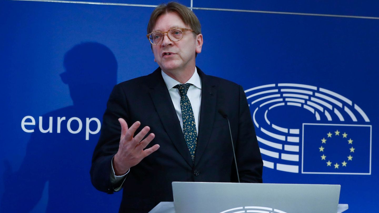 Guy Verhofstadt, líder de los liberales en el Parlamento Europeo, en una foto de archivo. (Reuters)