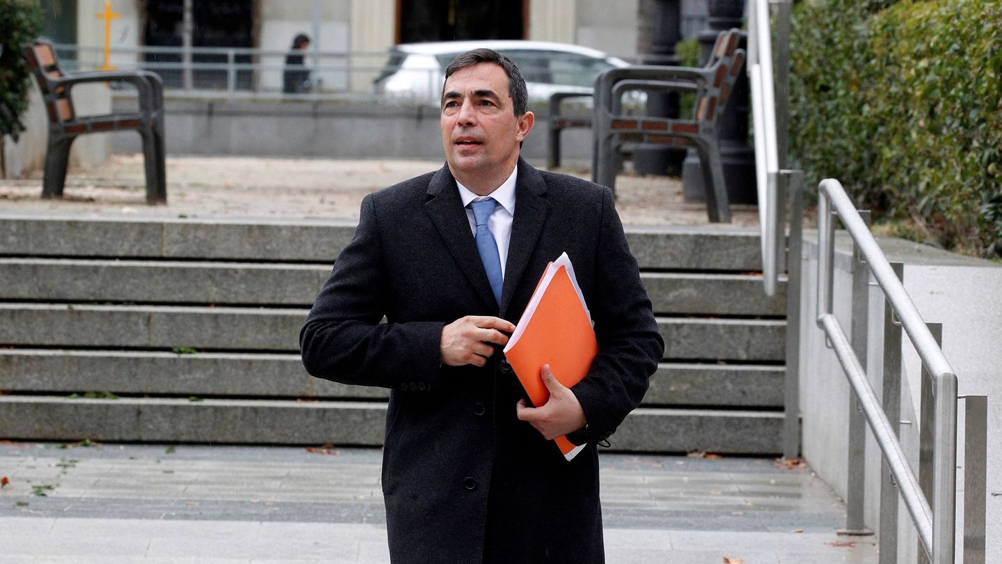 El exdirector de los Mossos d'Esquadra Pere Soler, a la salida de la Audiencia Nacional. (EFE)