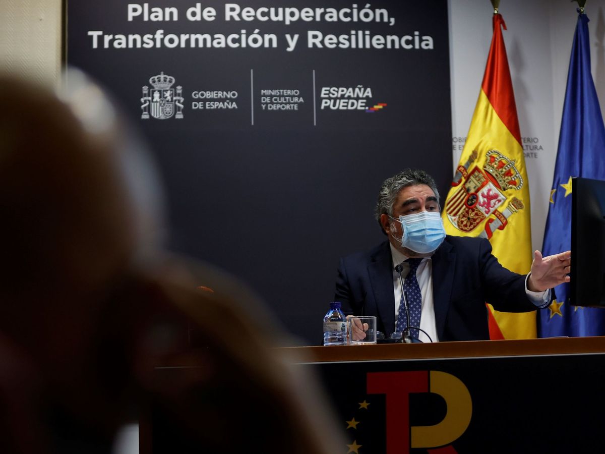 Foto: Rodríguez Uribes presenta medidas y presupuestos de su departamento en el plan de recuperación. (EFE) 