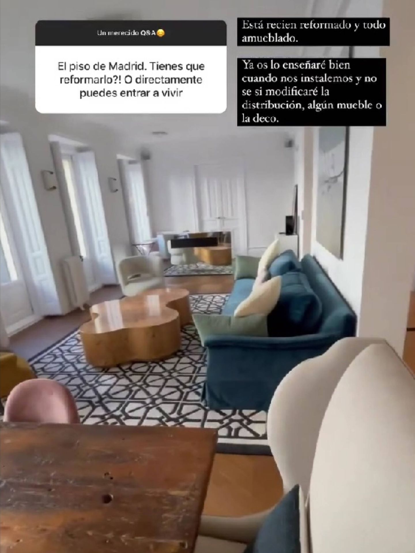 Primer vistazo a la casa nueva de Rocío Osorno. (Instagram/@rocio0sorno)