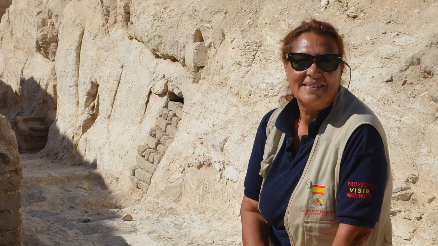 Teresa Bedman se especializó en egiptología por la Universidad de Mánchester. (Cortesía del IEAE)
