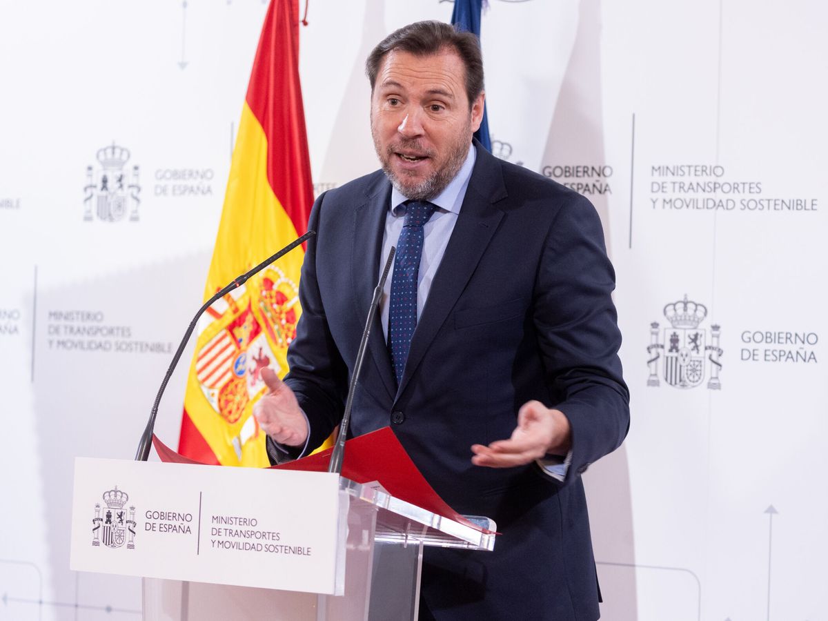 Foto: El ministro de Transportes y Movilidad Sostenible, Óscar Puente. (Europa Press/Eduardo Parra)