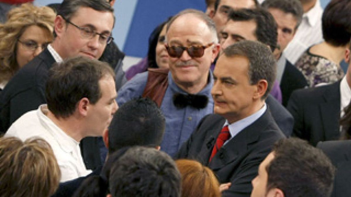 La entrevista ciudadana a Zapatero fue seguida por 6,4 millones de telespectadores