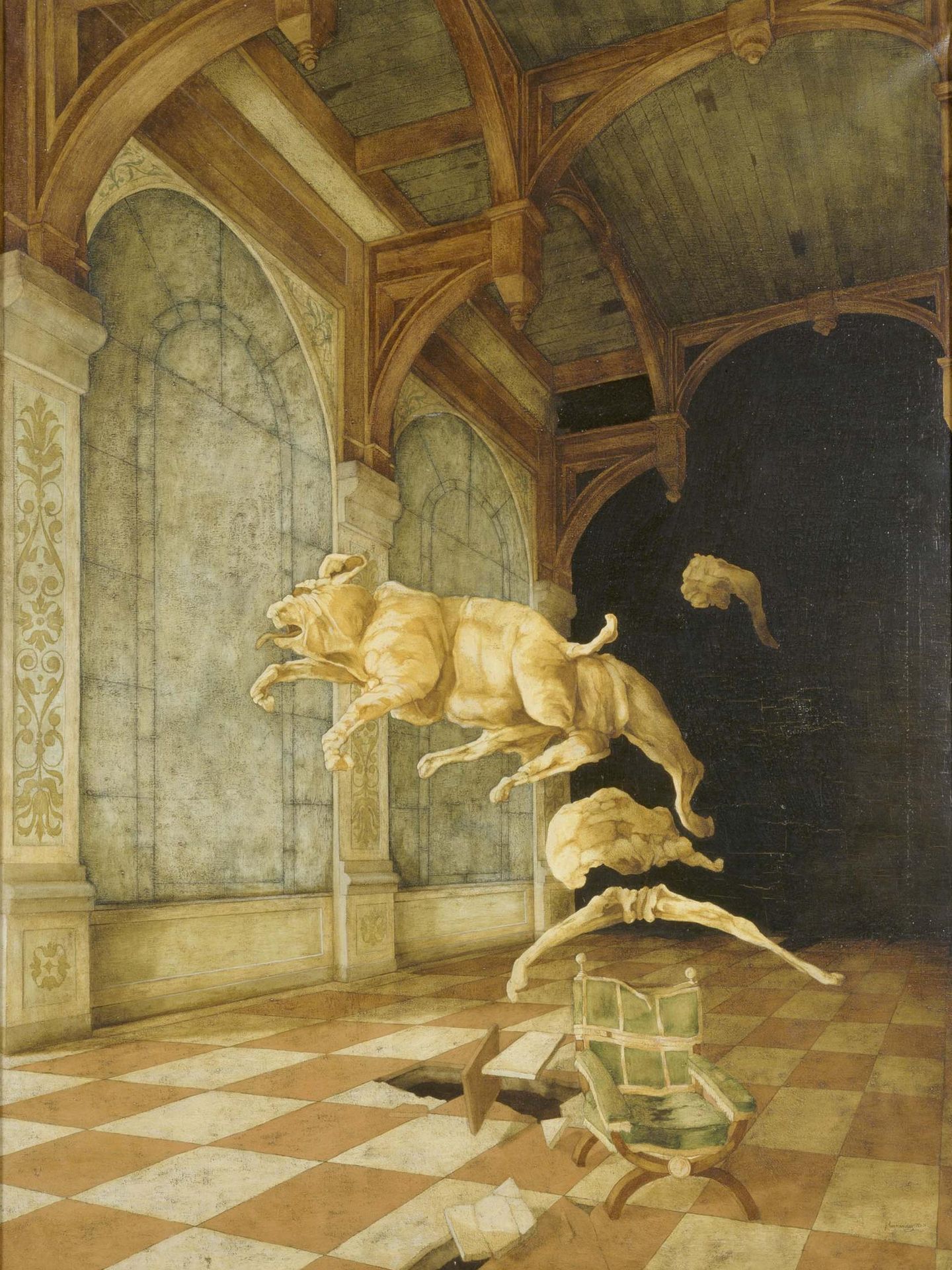 'Ópera veneciana' (1971), colección del Museo Reina Sofía. 