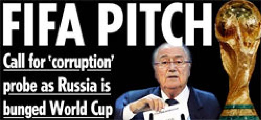 Foto: La prensa europea, indignada con FIFA; en Rusia se sorprenden del "regalo inmerecido"