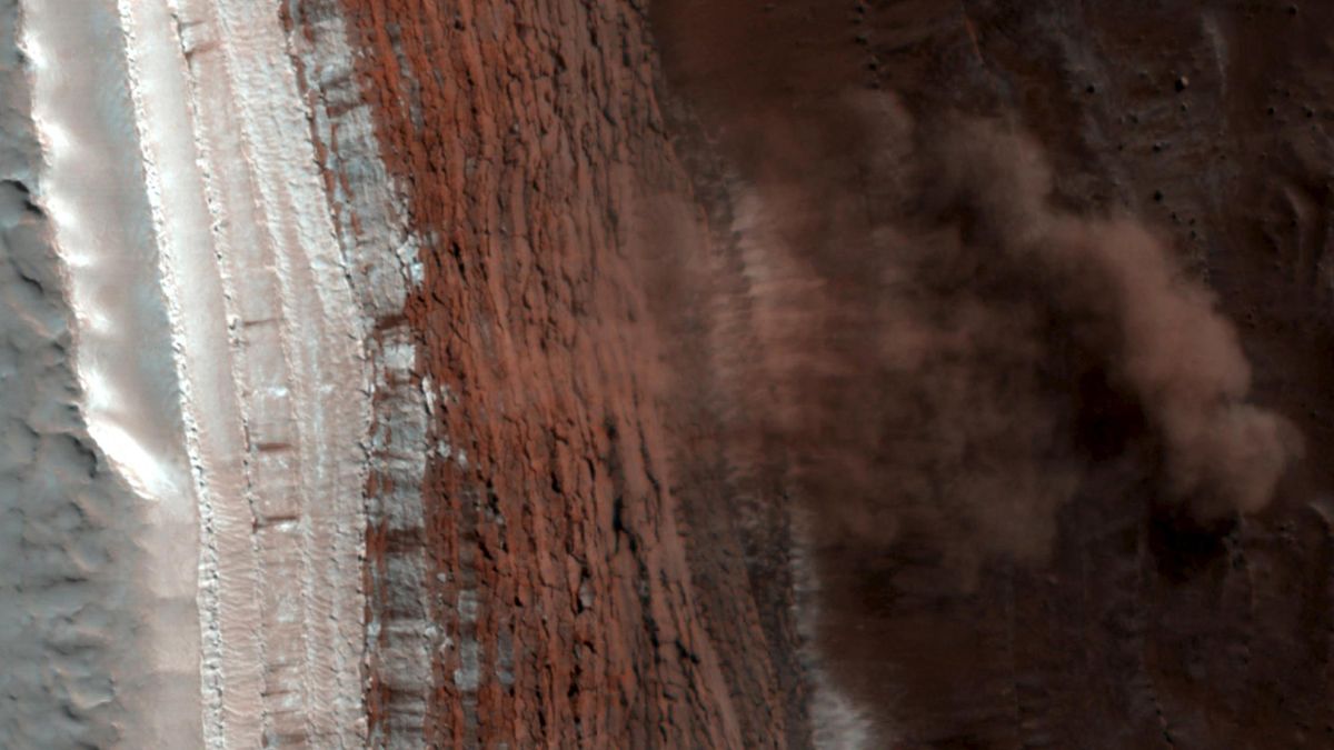La salmuera descubierta en Marte contiene suficiente oxígeno para poder albergar vida