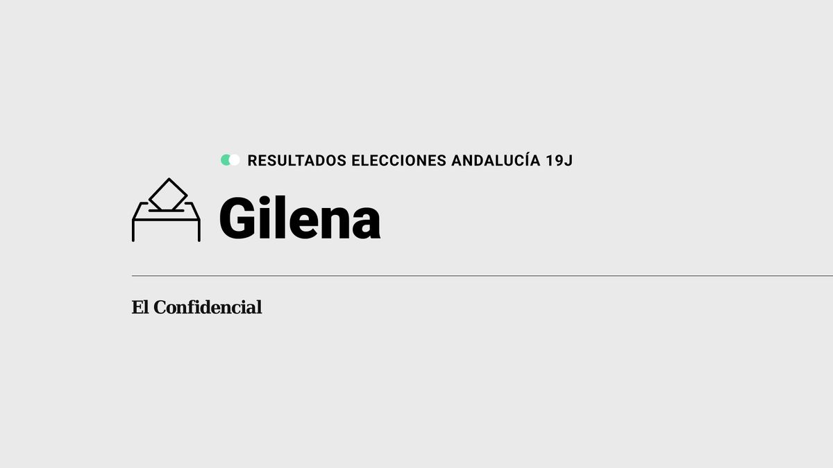Resultados en Gilena: elecciones de Andalucía 2022 al 100% de escrutinio
