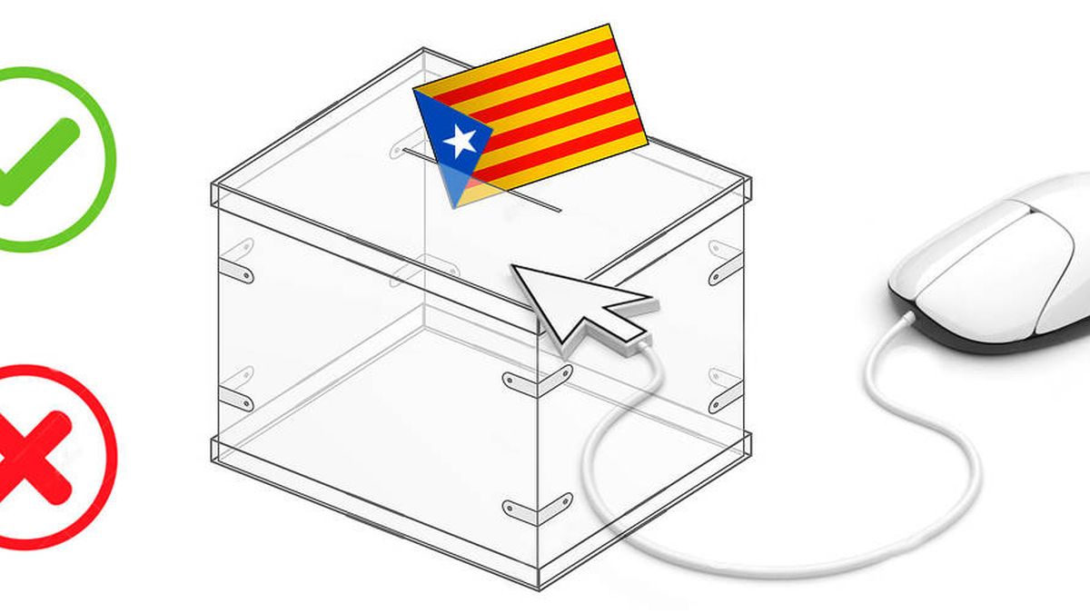 ¿Papeletas, impresoras? Por qué Cataluña no usará el voto por internet en el referéndum