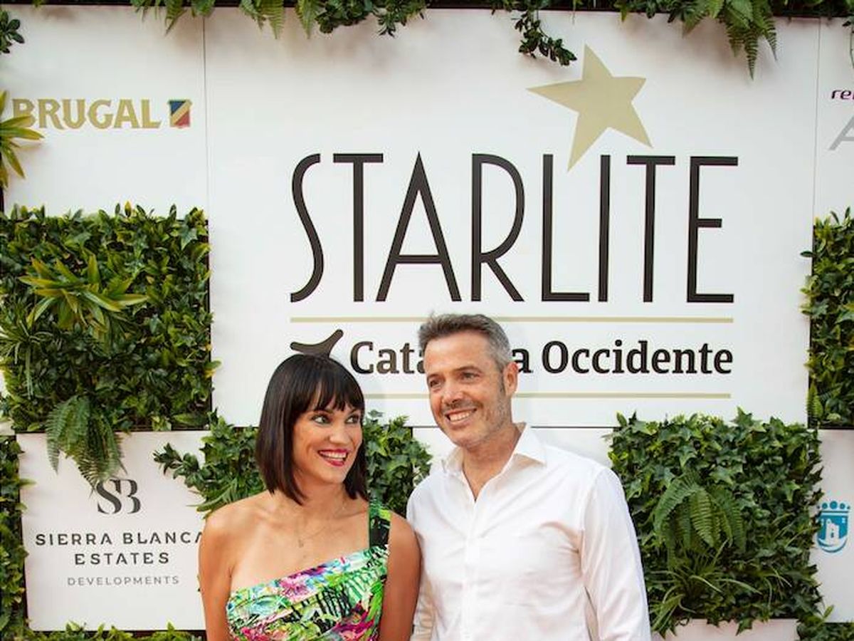 Foto: Irene Villa y David Serrato, en Starlite. (Foto: Avory)