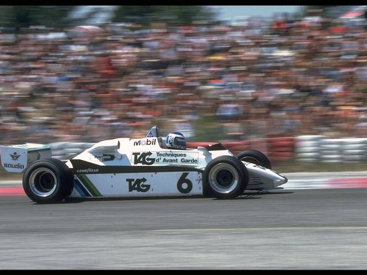 Foto: Keke Rosberg, en 1982, el año que se coronó campeón mundial
