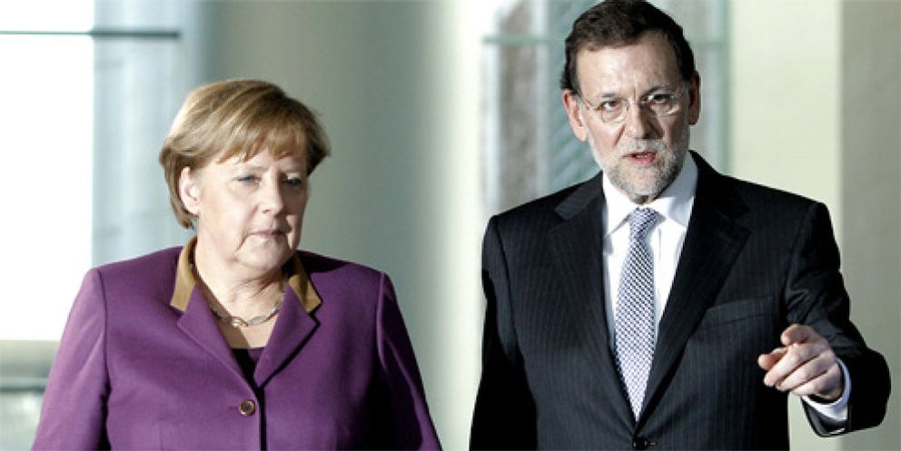 Foto: Rajoy intenta cerrar el rescate con Merkel antes de que el BCE fije las condiciones