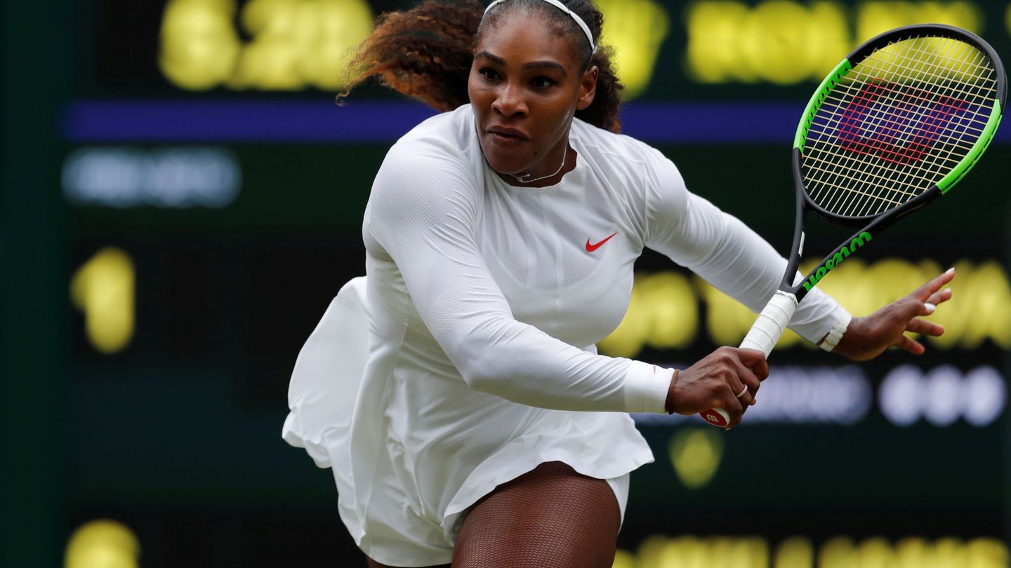 Serena, en Wimbledon. (EFE) 