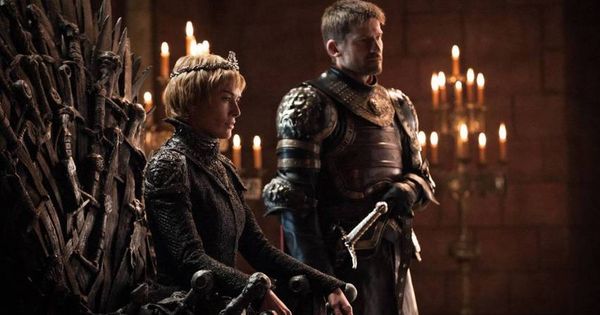 Foto: Cersei y Jaime Lannister en el Trono de Hierro.