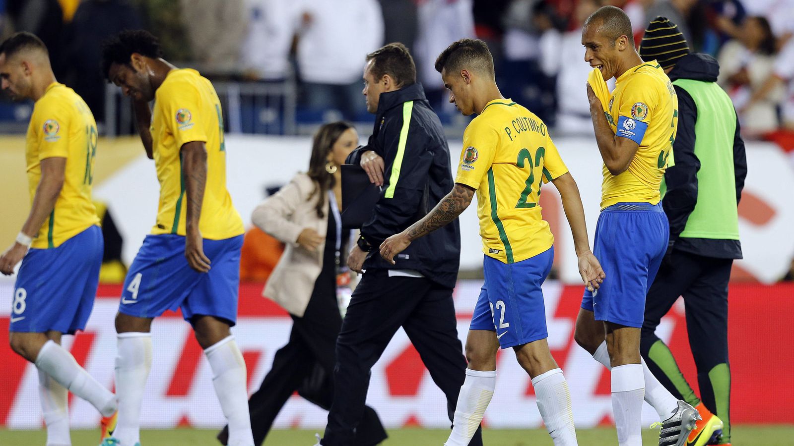 Foto: Es el mayor ridículo de Brasil en Copa América (MAURICIO DUEÑAS CASTAÑEDA/EFE).