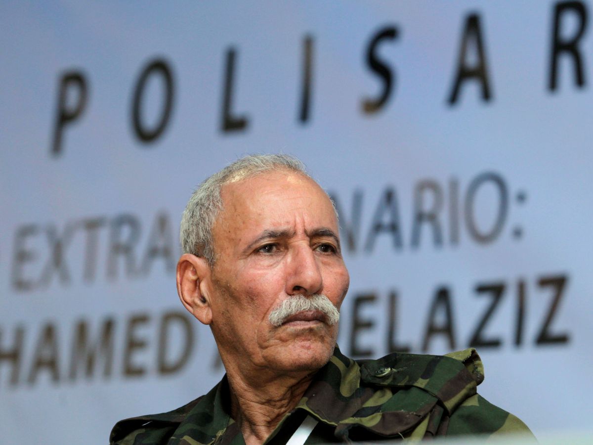 Foto: El líder del Frente Polisario, Brahim Ghali. (Reuters)