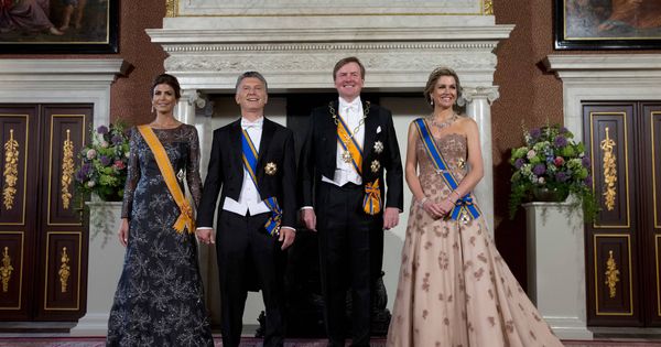 Foto: Los reyes de Holanda junto al presidente de Argentina y la primera dama. (Gtres)