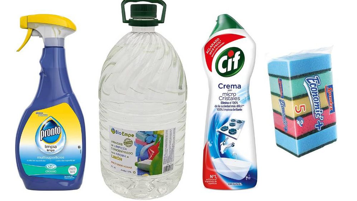 Productos de limpieza sin olor y sin aroma ecológicos