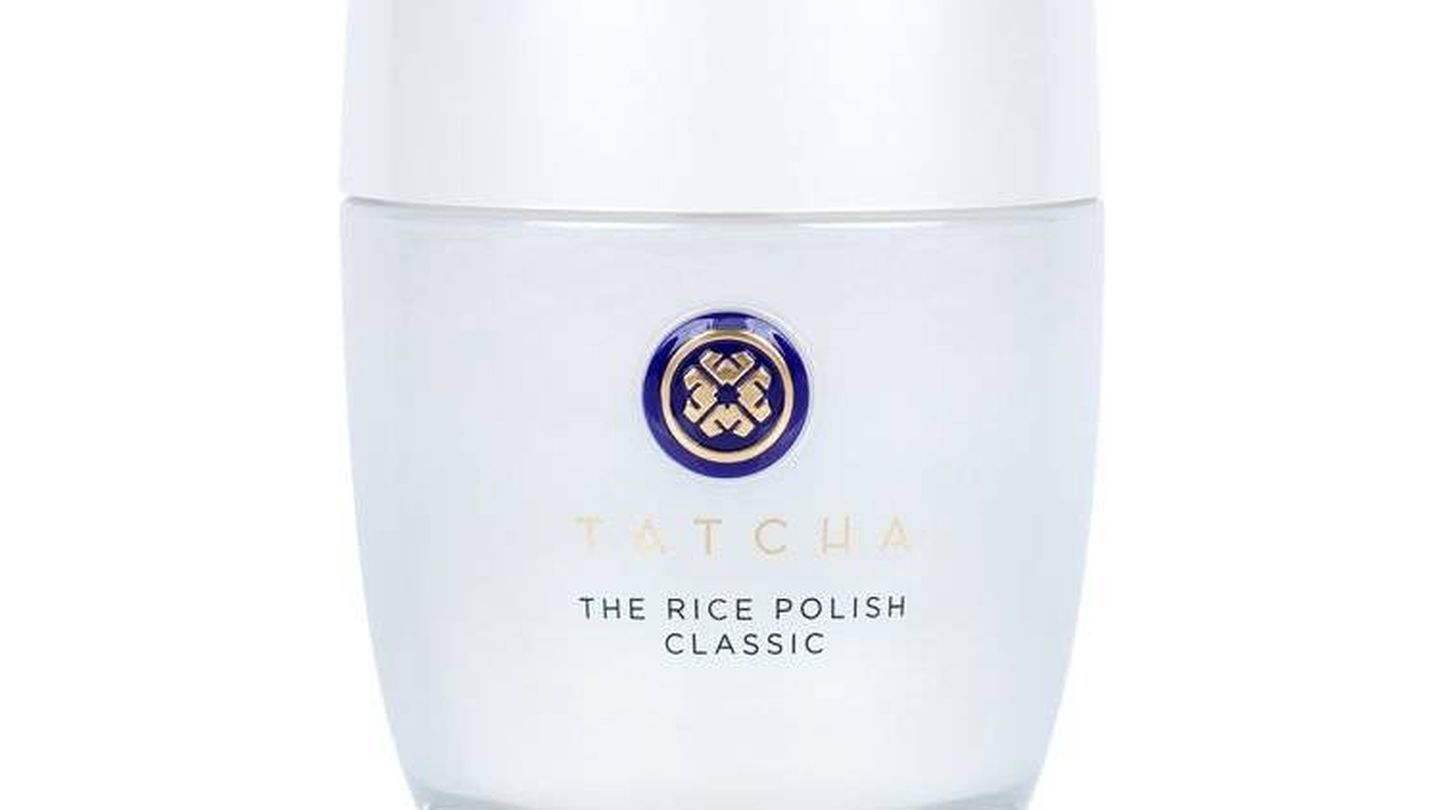 Este es The Rice Polish, de Tatcha. A la venta en Amazon por 80 €.