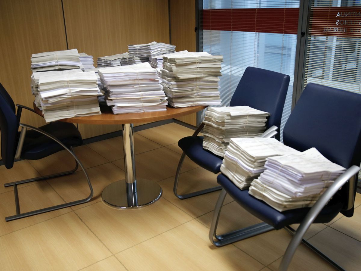 Foto: Juzgados especializados en cláusulas suelo reciben 3.500 demandas en 2 meses. (EFE)