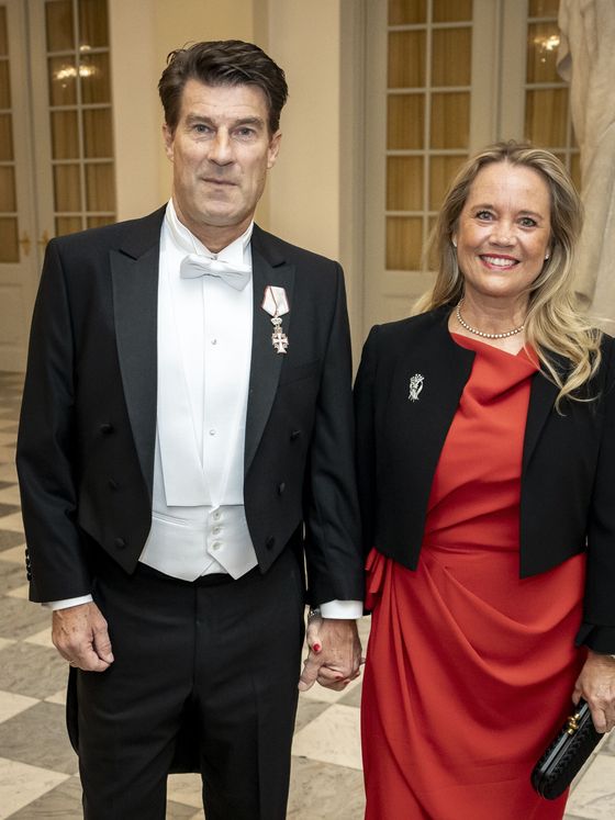 Michael Laudrup y su mujer, Siw Laudrup. (EFE/EPA/Mads Claus Rasmussen) 