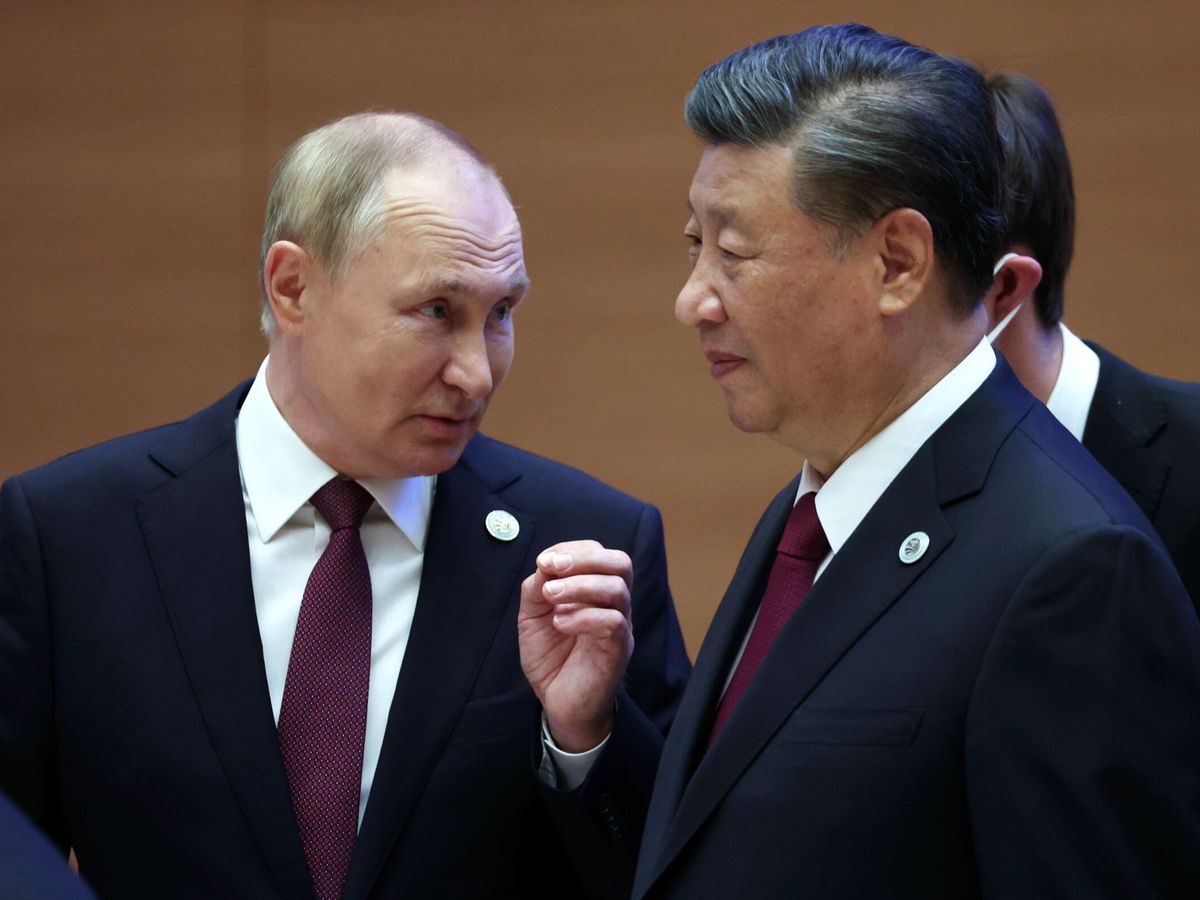 Foto: Vladímir Putin (i) y Xi Jinping. (EFE/EPA/Sputnik/Sergei Bobylev)
