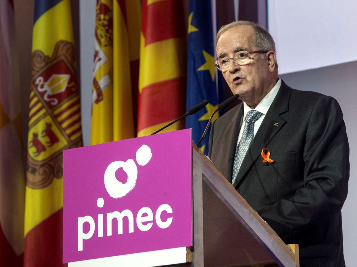 Foto: El presidente de Pimec, Josep Gonzaléz. (EFE) 