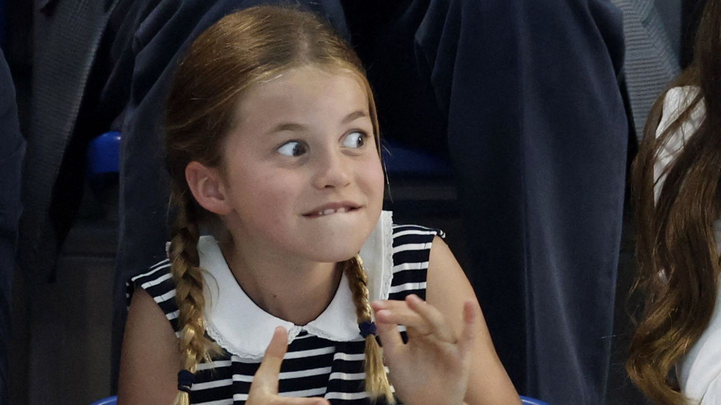 La princesa Charlotte, en los Juegos de la Commonwealth. (Reuters/Wermuth)