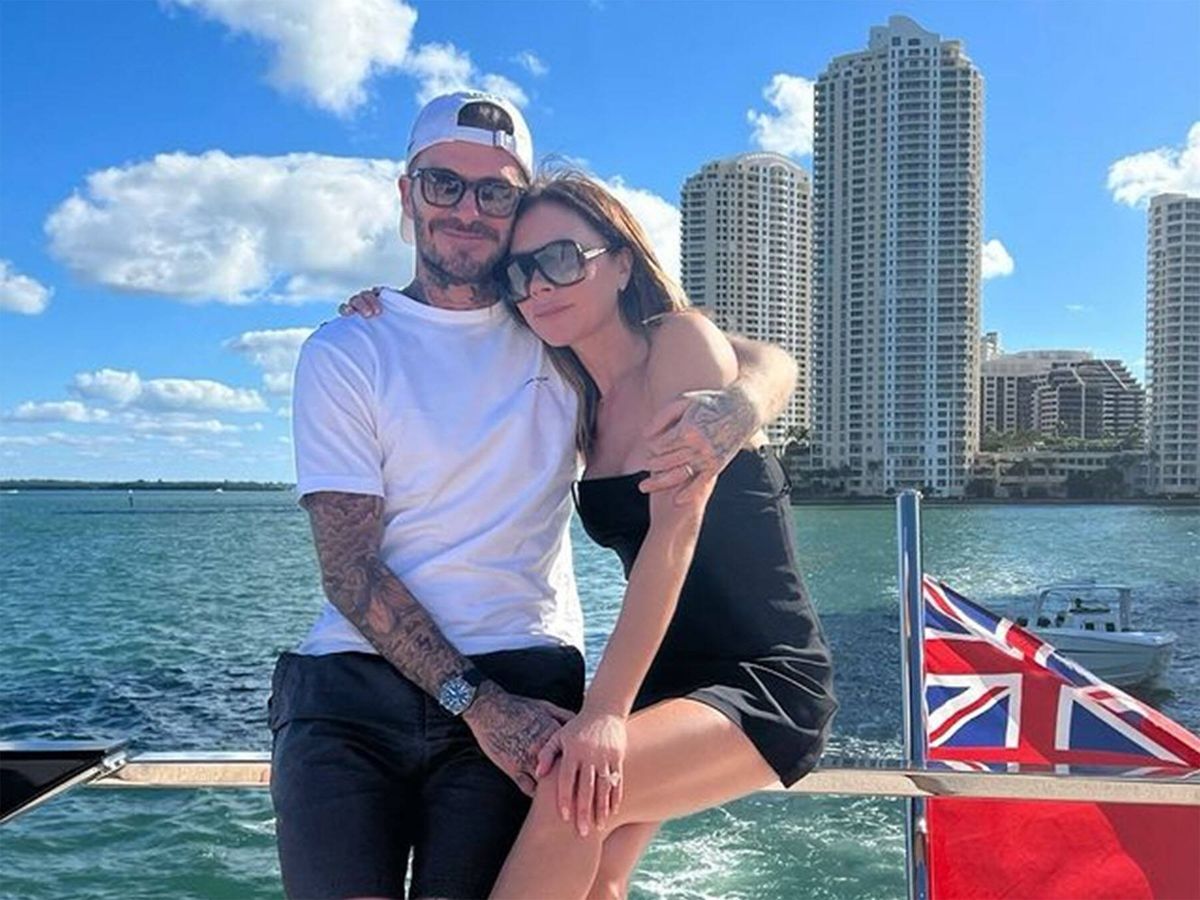 Seven', el yate de 6 millones con el que David y Victoria Beckham surcan  las aguas de Miami