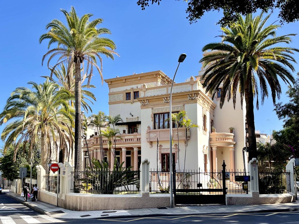 Foto: El palacete a la venta en Tenerife. (Dr. Garlichs)