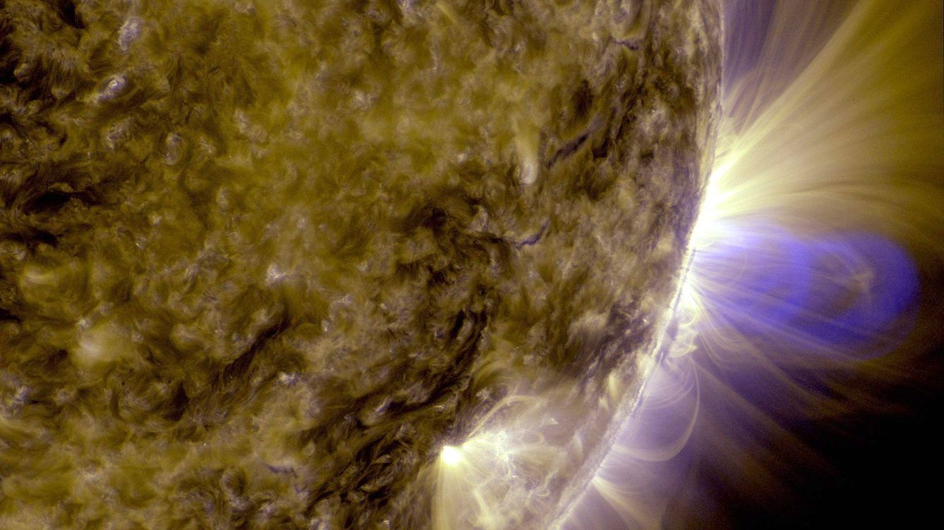 Foto: Imagen de una eyección solar captada por el Solar Dynamics Observatory de la NASA