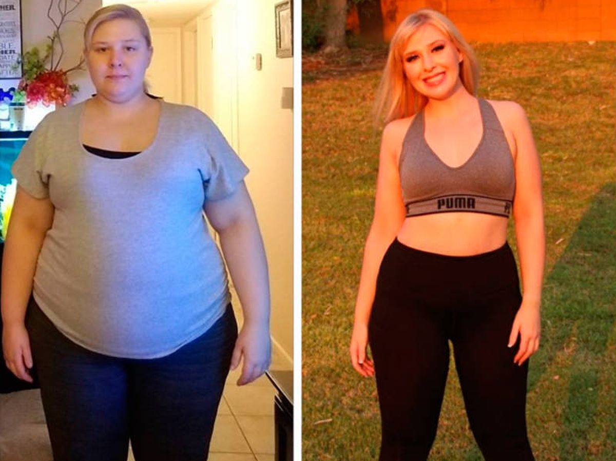 Foto: Ashley perdió 40 kilos el primer año y ha seguido adelgazando desde entonces (Instagram)