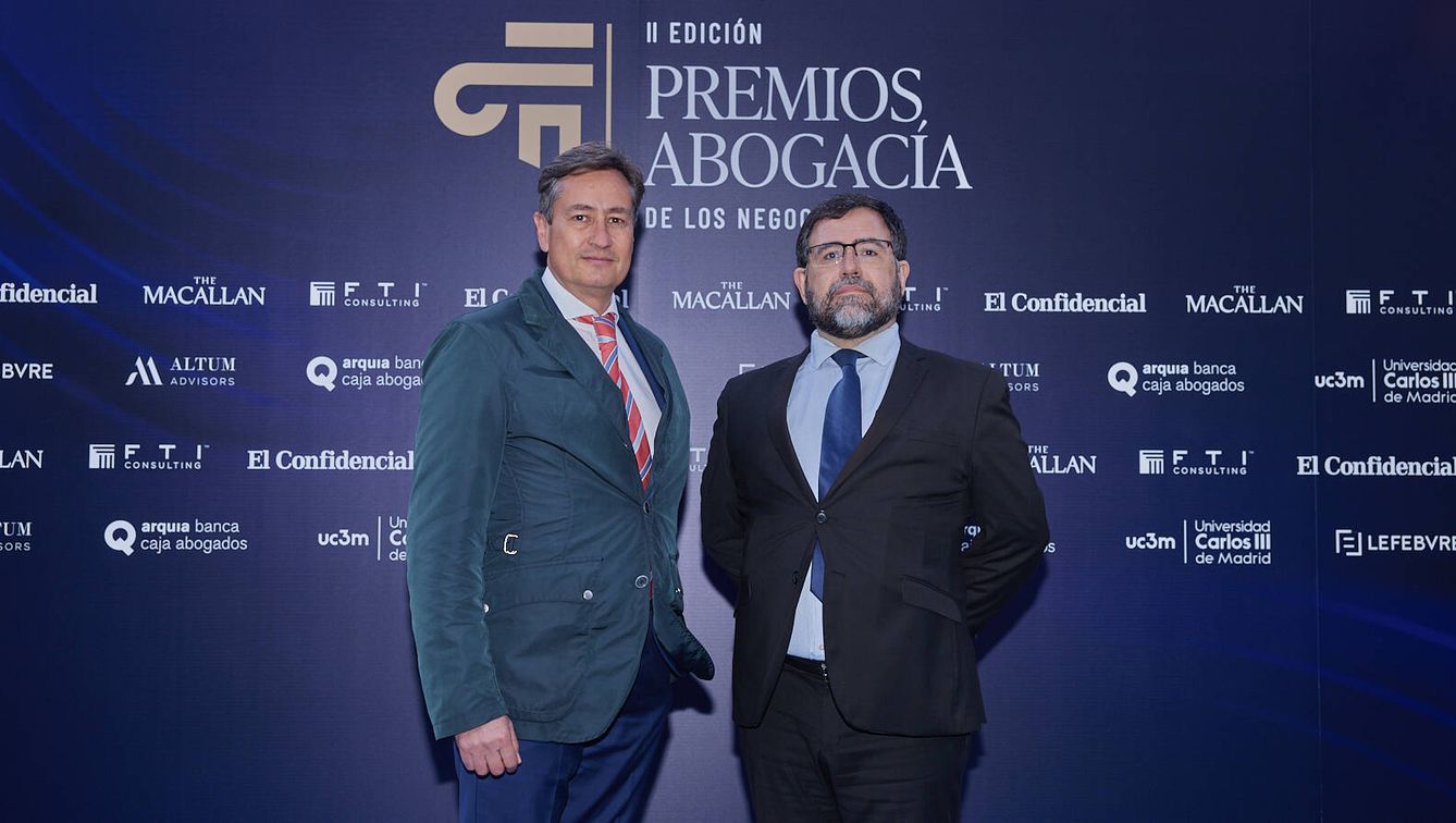 Carlos Salinas y Miguel Navarro, socios de Broseta Abogados SLP.